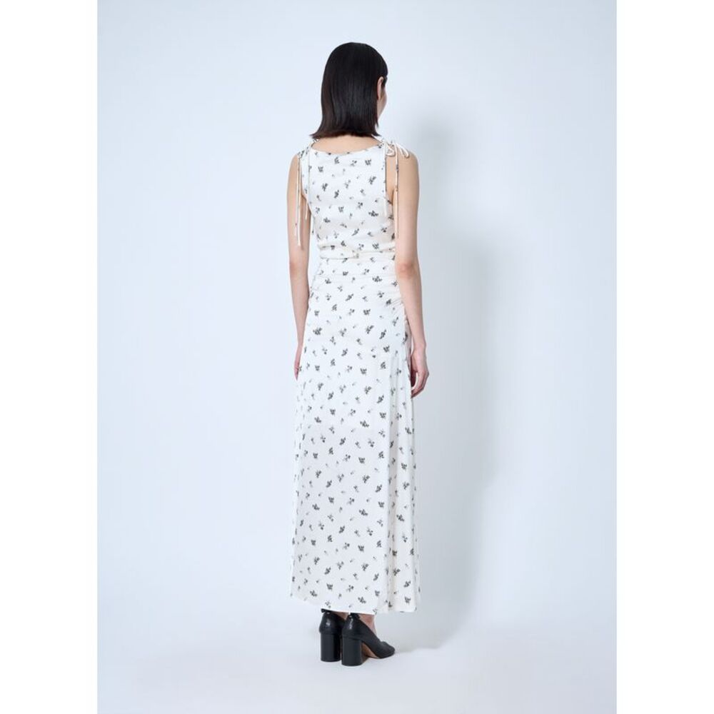 Ganni Women Printed Gathered Maxi Dress - Picture 4 of 6